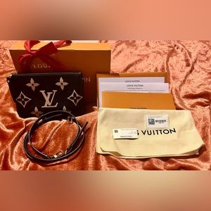 LV Double Zip Pochette